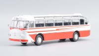 Масштабная модель 1:43 Опытный междугородний автобус ЛАЗ-699А с журналом №62 (Наши Автобусы. Modimio)