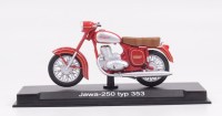 Масштабная модель 1:24 Советский мотоцикл Jawa-250/353 с журналом №13 "Наши Мотоциклы" (MODIMIO Collections)