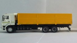 Сборная модель 1:43 Кузов-зерновоз упрощенный для грузовиков из Набережных Челнов -65117, -65207, МАЗ-6303, прицепов МАЗ-870100, МАЗ-8378 (Клен)