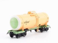 Масштабная модель 1:87 Четырехосная железнодорожная цистерна 15-Ц863, объем 60 куб. м, с журналом Спецвыпуск №4 (Наши Поезда. Modimio)