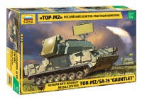 Сборная модель 1:35 Российский зенитно-ракетный комплекс "Тор-М2", SA-15 “Gauntlet” (Звезда)