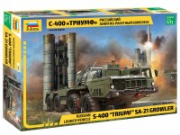 Сборная модель 1:72 Пусковая установка ЗРК С-400 "Триумф" (Звезда)