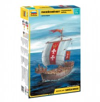 Сборная масштабная модель 1:72 Средневековый корабль Ганзейский Когг (Звезда)